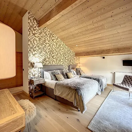 Chalet De Luxe 6 Avec Piscine Et Bien-etre A - Fr-1-560-107 Combloux